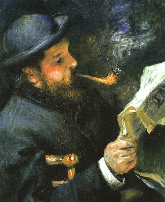 Claude Monet Reading